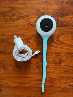Lollipop Baby Monitor Camera in aqua